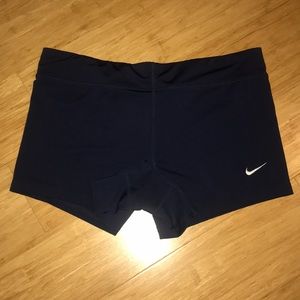 Navy Nike Pro SPANDEX SHORTS